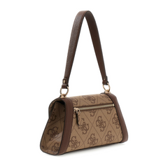 Guess Karnilla Brown Flap Shoulder Bag HWOS99-1190-LGW