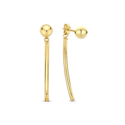 Isabel Bernard Rivoli Susette boucles d’oreilles en or 14 carats IB360280