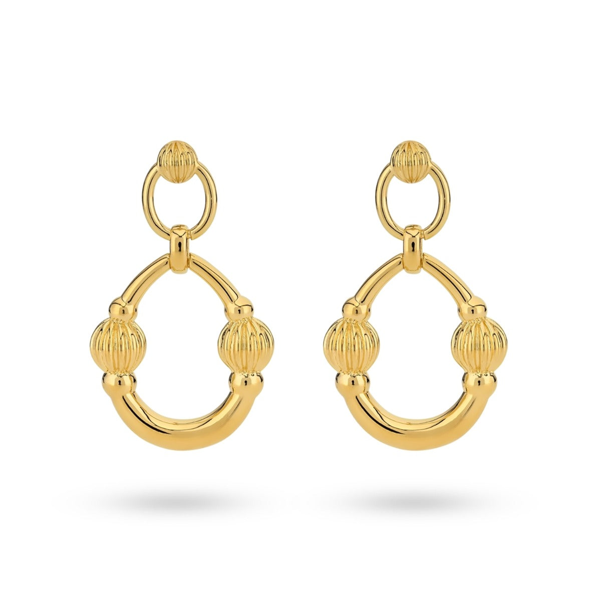 24Kae Gold Earrings 424113Y