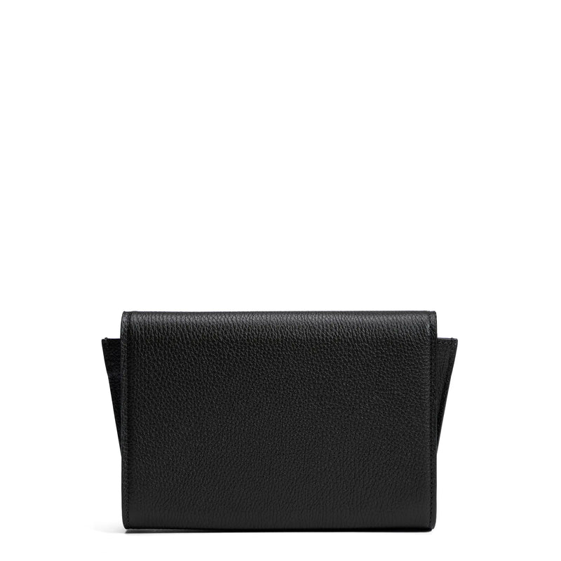 Isabel Bernard Honoré Lina Pochette Noire Avec Chaîne D’Épaule Amovible IB21135-001-zoom-