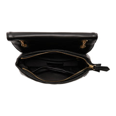 Valentino Bags Ocarina Black Shoulder Bag VBS3KK02RNERO