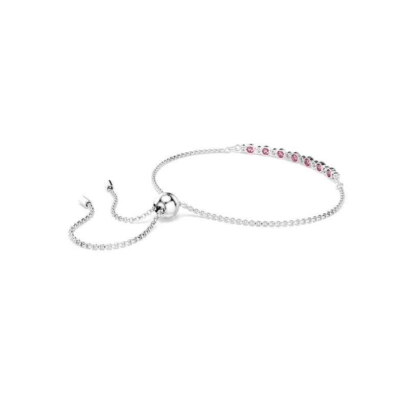 Swarovski Bracelet de tennis Matrix argenté avec accents roses 5763042-zoom-