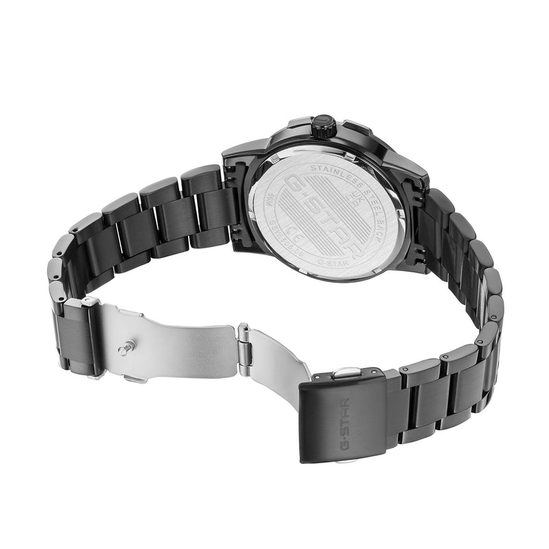 G-STAR Constructed Montre Homme en Acier Noir GSW.506.09-zoom-