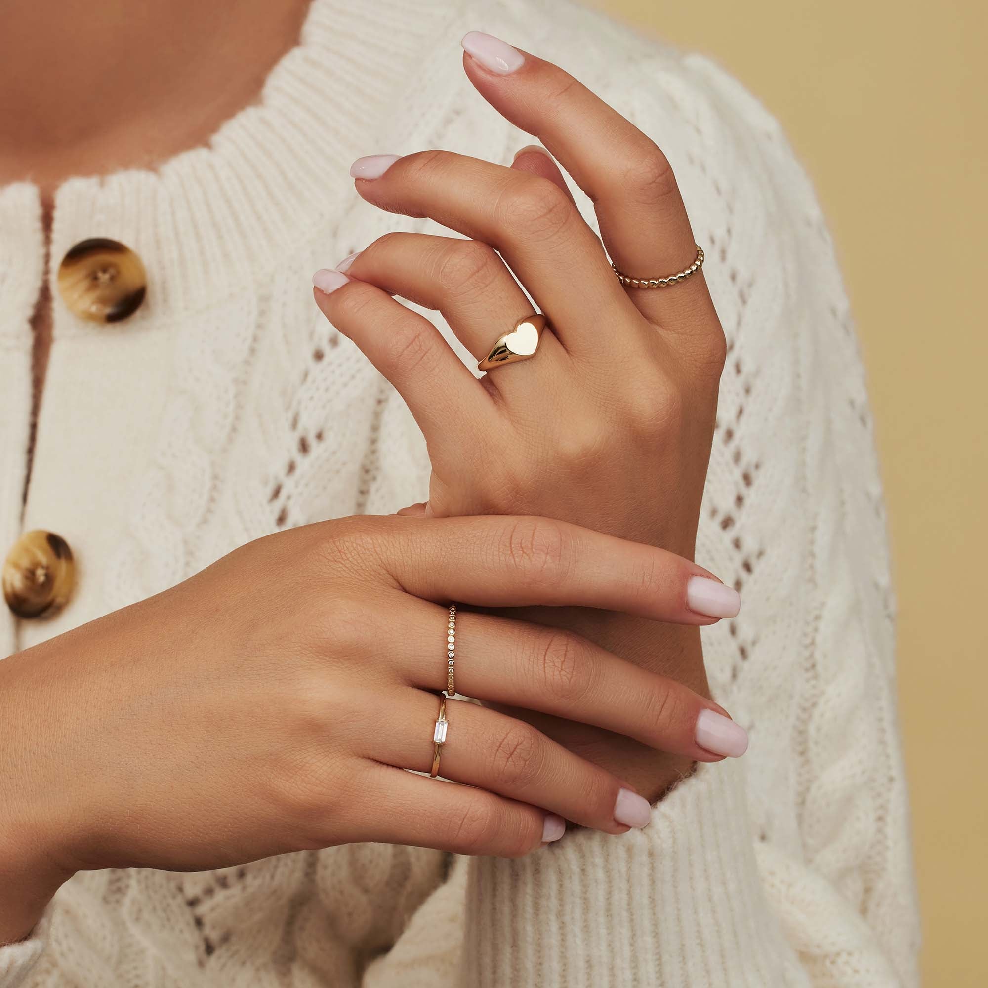 Isabel Bernard Le Marais Lauren 14 Karaat Gouden Ring IB330028-58