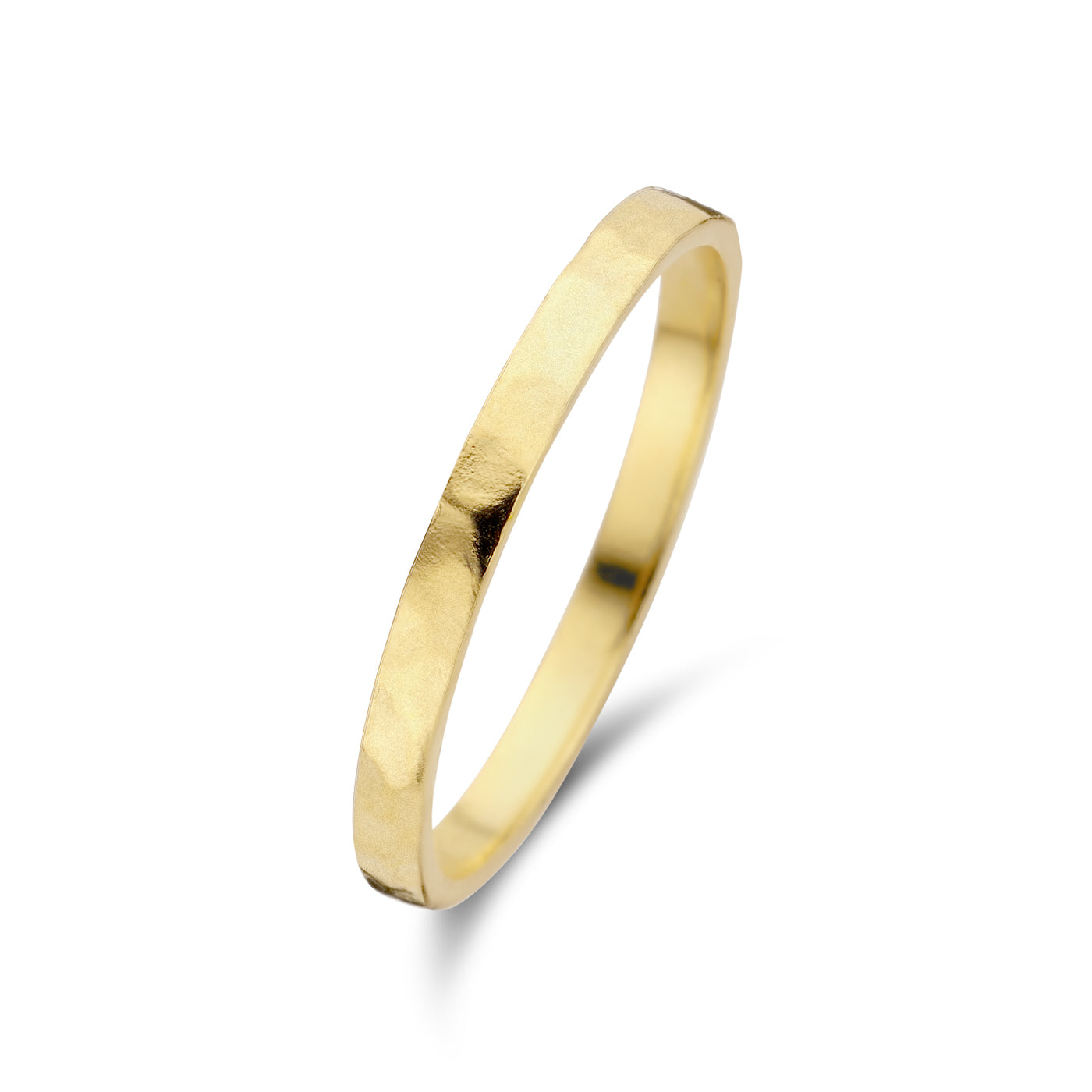 Violet Hamden Sisterhood Moonlit 925 Sterling Zilveren Goudkleurige Ring VH13028G-50 (Maat: 50)