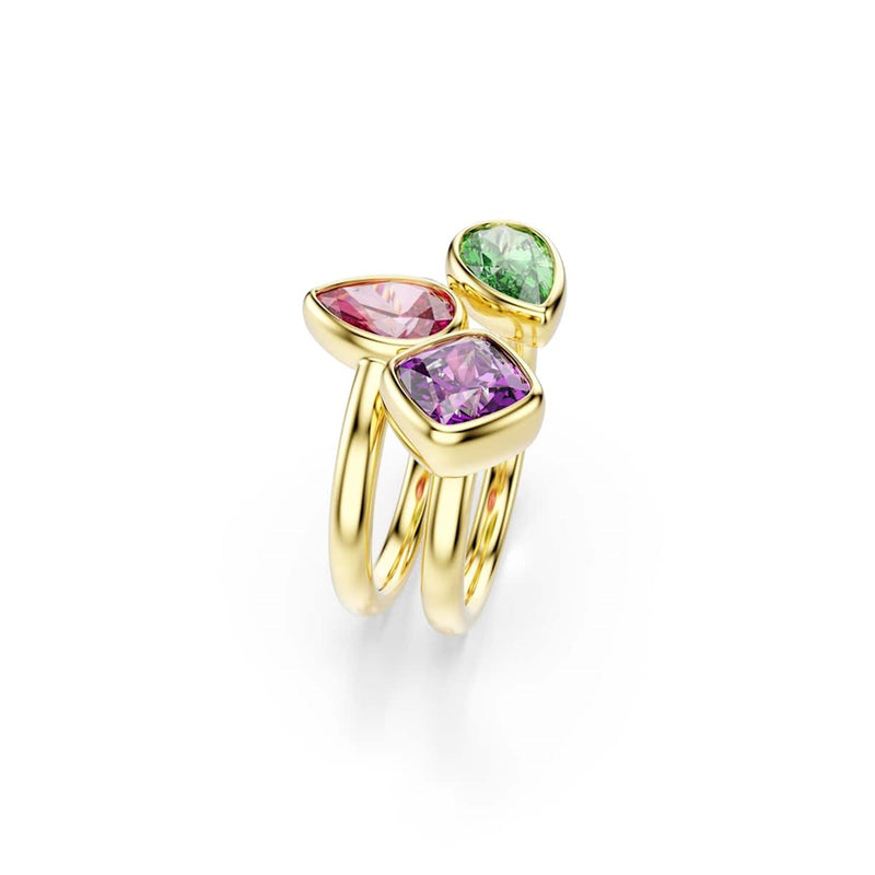 Swarovski Bague empilable Imber Organic couleur or 5753277-zoom-