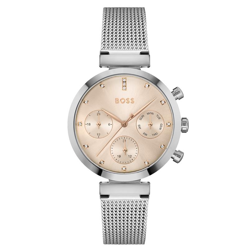 Hugo Boss BOSS Flawless Rosé-coloured Women's Watch 2002-HB1502625-zoom-