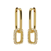 Karma Hoops Femmes Créoles Or H232GP