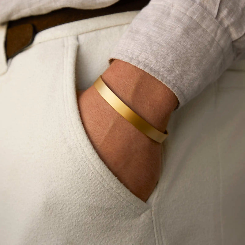 Mats Meier Annecy bracelet en acier couleur or MM320015-zoom-