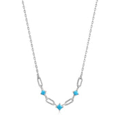 Ania Haie Into The Blue 925 Sterling Silver Necklace 2002-AH-N033-03H