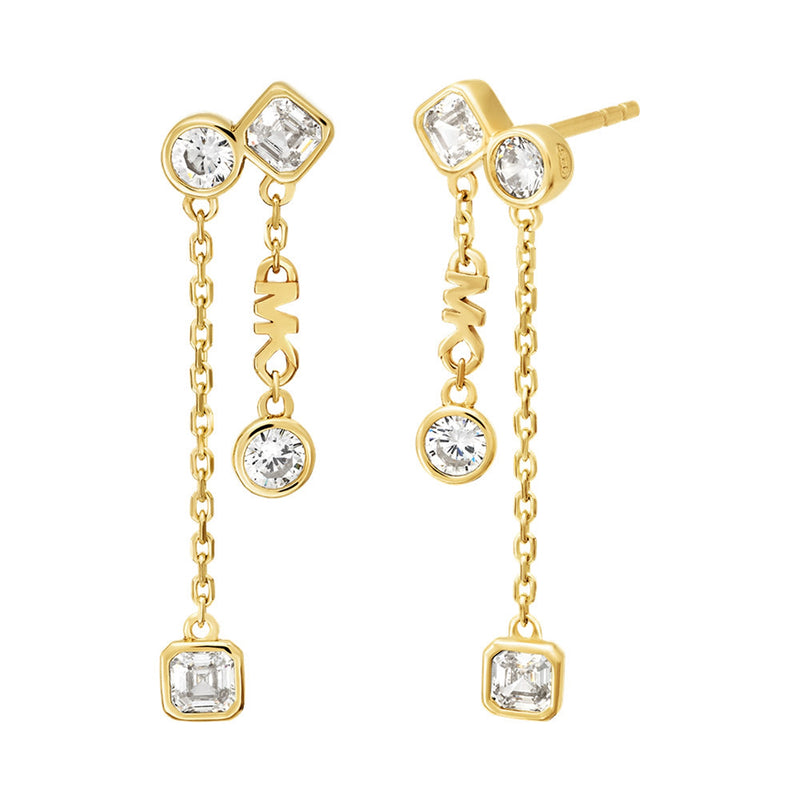 Michael Kors Brilliance Boucles d'oreilles Brilliance couleur or MKC1773710-zoom-