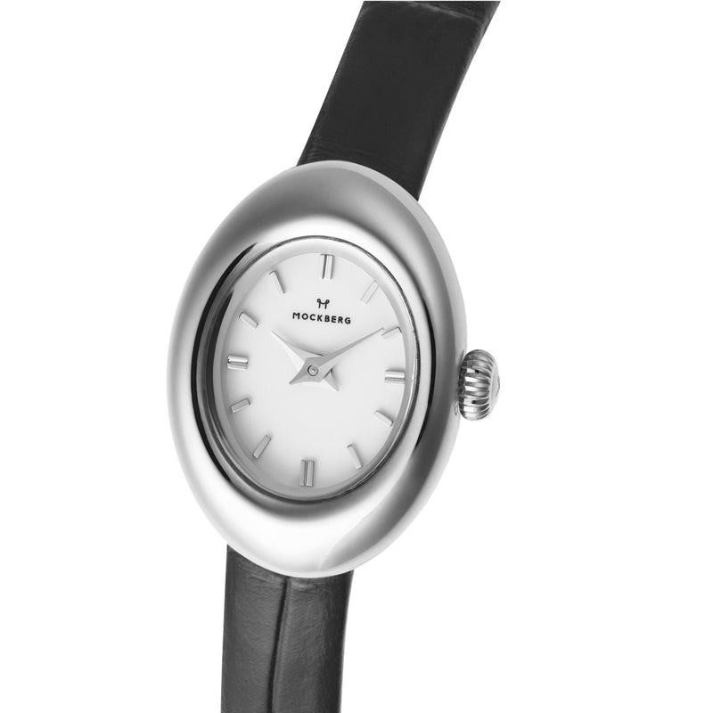 Mockberg Belle Oval Petite Leather Women's Watch MB1413-zoom-