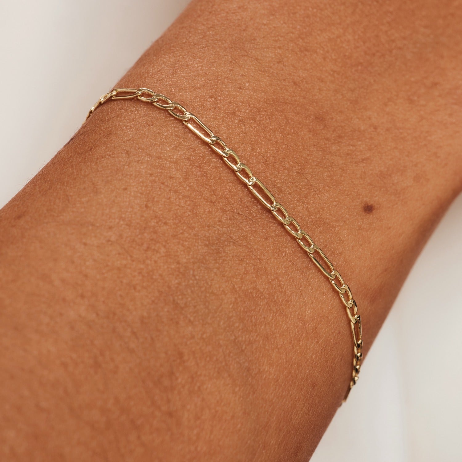 Isabel Bernard Cadeau d'Isabel 14 Carat Golden Necklace and Bracelet Giftset IB90094