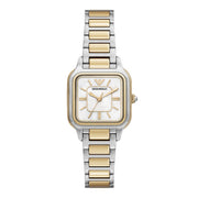 Emporio Armani Square White Dial Watch AR11745