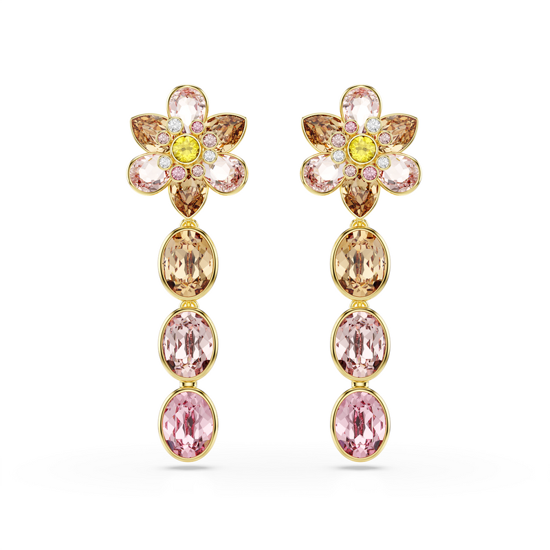 Swarovski Idyllia Boucles D'Oreilles Couleur Or 5732381-zoom-