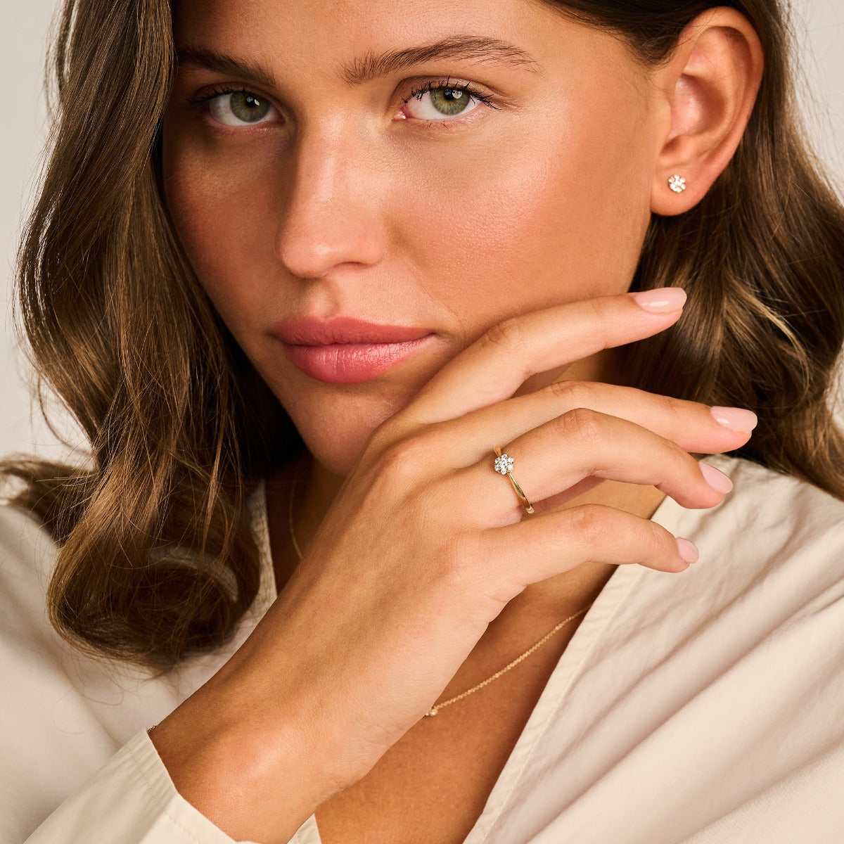 Blush 14 karat gold Ring 1248YZI/60