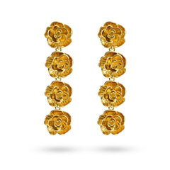 24Kae Gold Earrings 424108Y
