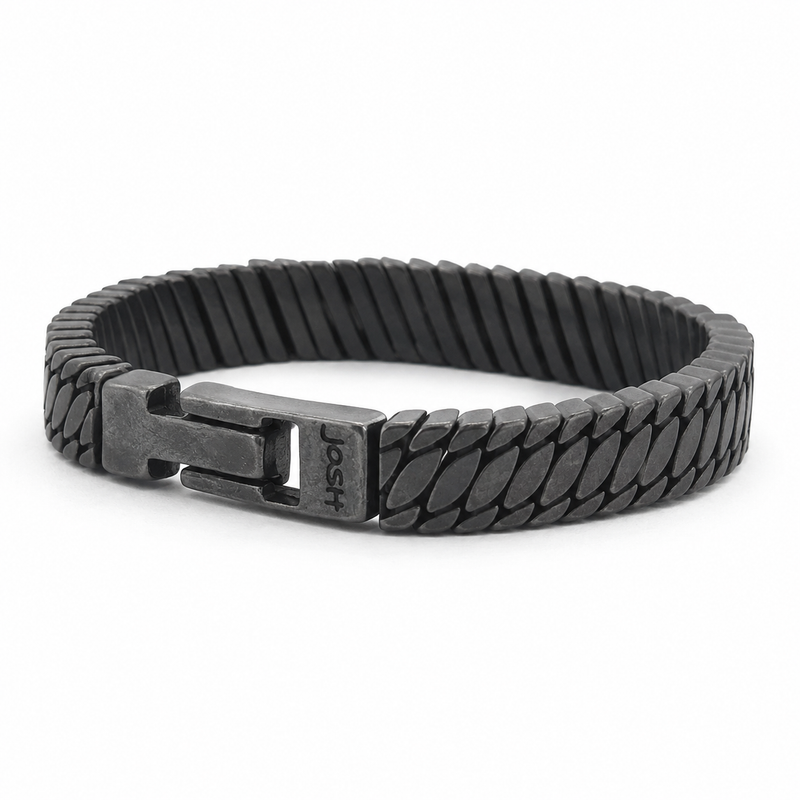 Josh Bracelet Noir 03496-BRA-VB/L-1-zoom-