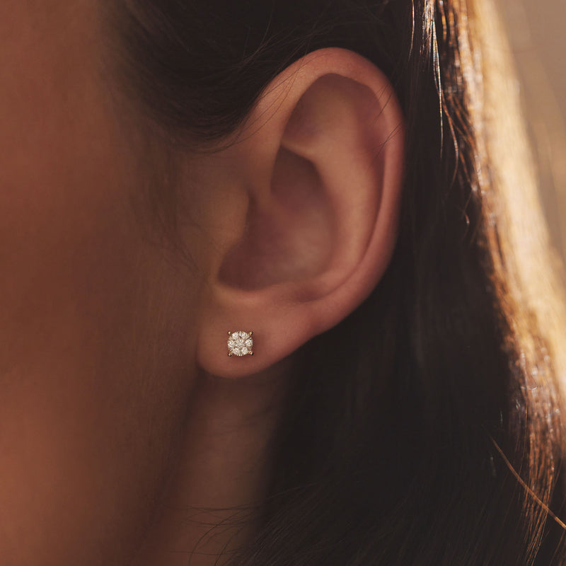 Isabel Bernard De la Paix Boucles d'oreilles Or 14 carats IBD360015-zoom-