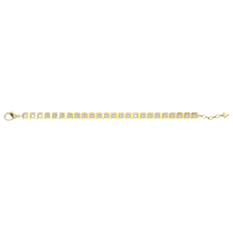 Guess Ace Of Diamonds Gold-coloured Bracelet JUBB06174JWYGS-zoom-