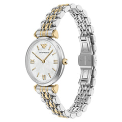 Emporio Armani Round White Dial Watch AR11769