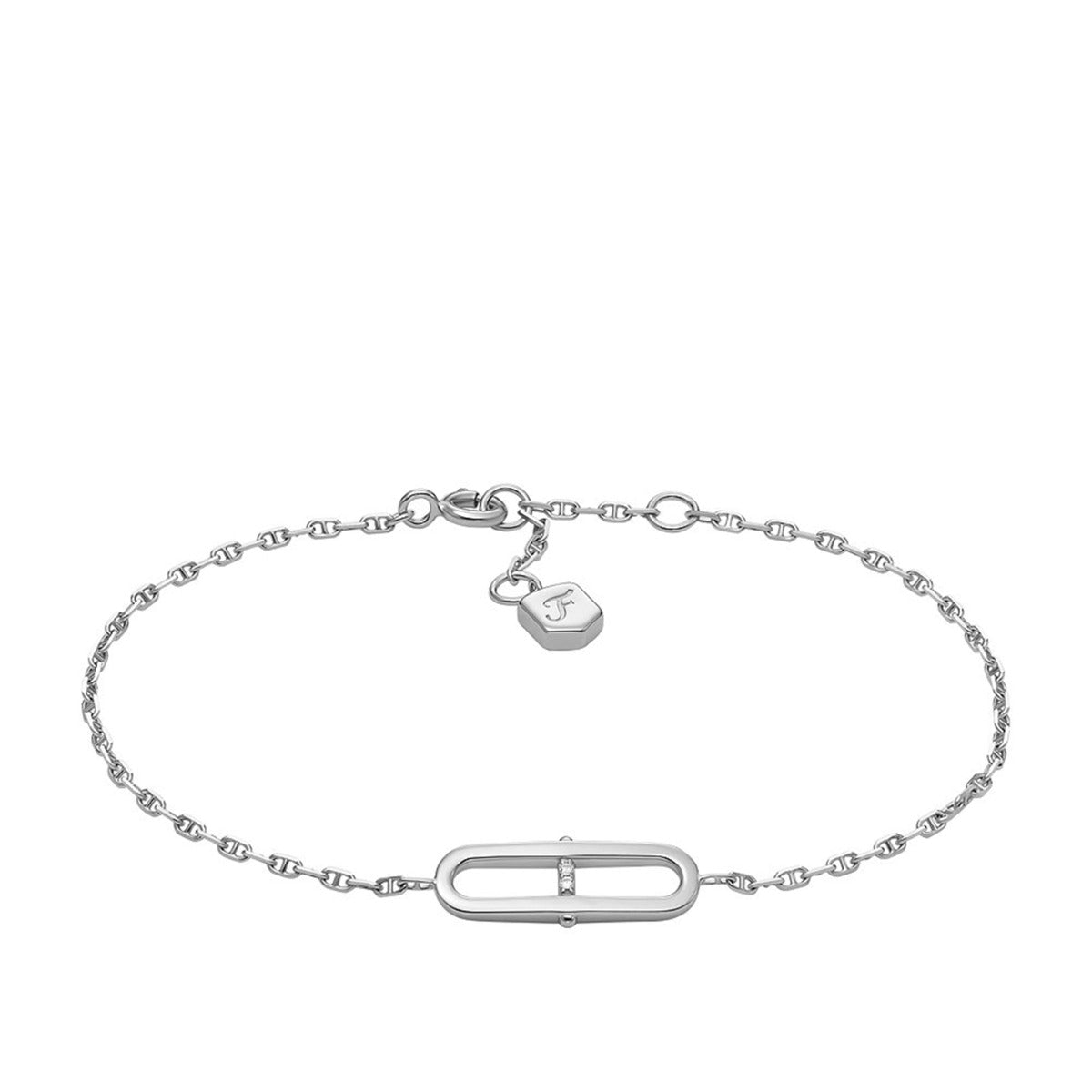 Fossil Sterling 925 Sterling Silver Bracelet JFS00637040