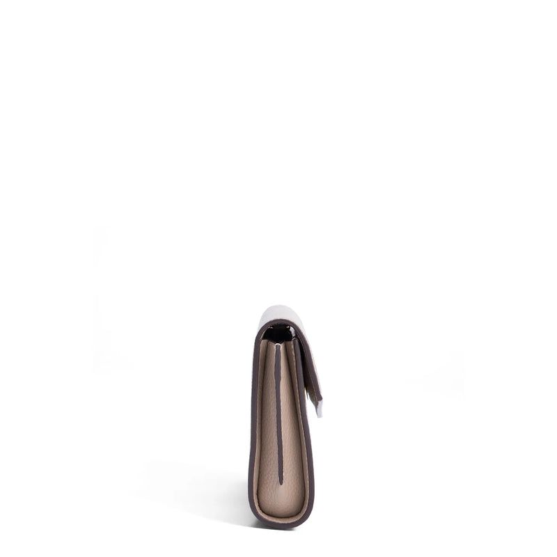 Isabel Bernard Honoré Lina Pochette Taupe Avec Chaîne D’Épaule Amovible IB21135-078-zoom-