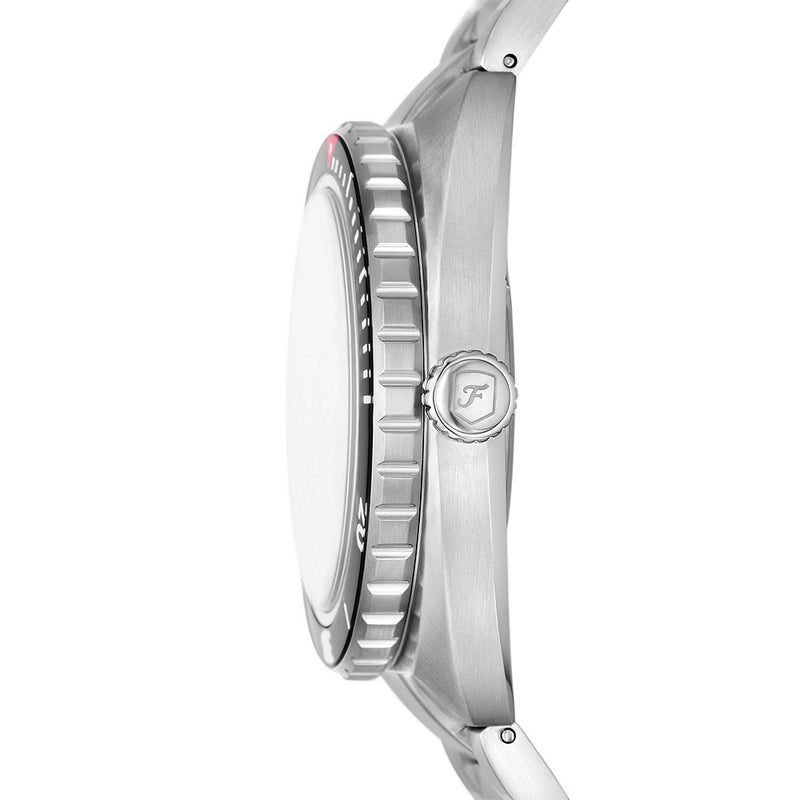 Fossil Hommes Montre Argent FS6064-zoom-