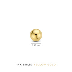 Isabel Bernard Rivoli Finou 14 Carat Golden Earstuds IB360192