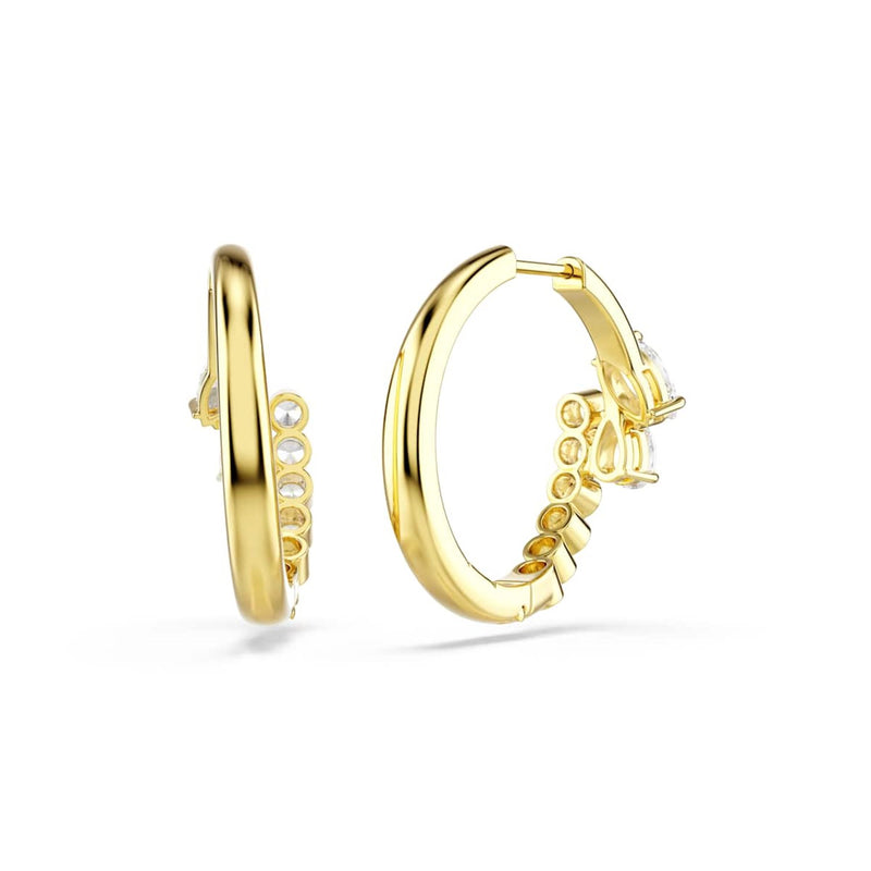 Swarovski Boucles d'oreilles Mesmera Attract couleur or 5761975-zoom-