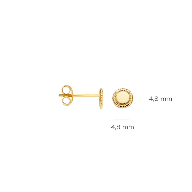 Blush Boucles d'oreilles Or 14 carats 7350YGO-zoom-