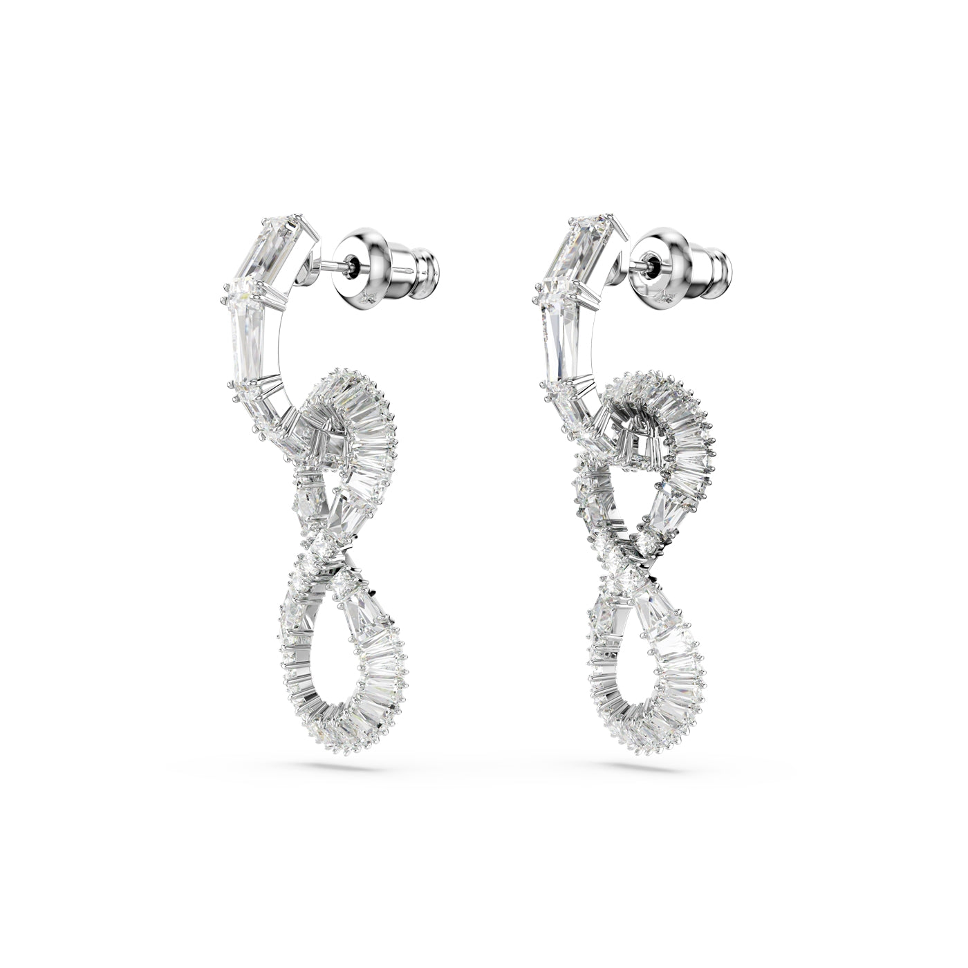 Swarovski Hyperbola Silver Drop Earrings 5679793