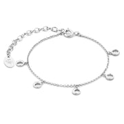 Violet Hamden Luna Bracelet en Argent 925 Sterling avec Lunes VH320026