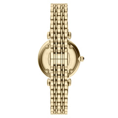 Emporio Armani Round Gold Dial Watch AR11766