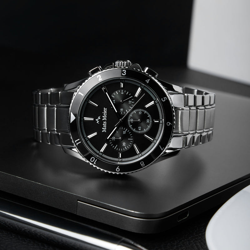 Mats Meier Ponte Dei Salti Hommes Montre Argent MM00501-zoom-