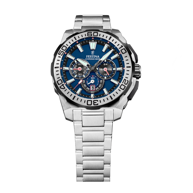 Festina Chrono Bike Montre Bleue Pour Homme F20724/2-zoom-