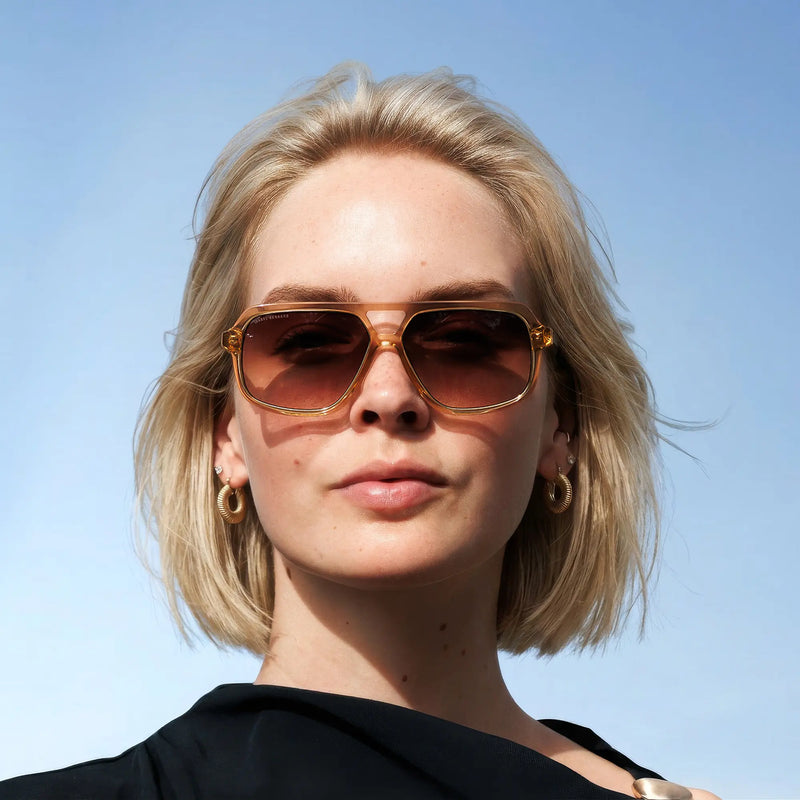 Isabel Bernard La Vilette Transparent Brown Sunglasses IB380009-14-14-zoom-
