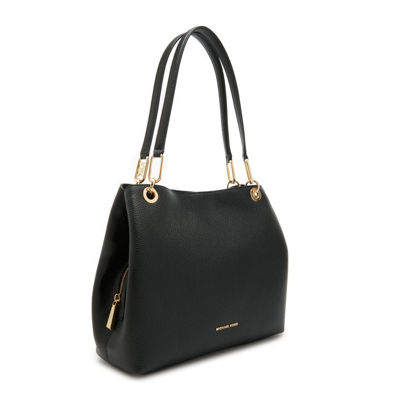 Michael Kors Kensington Sac à Bandoulière Noir 30F3G8KT7L-001-zoom-