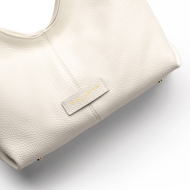 Isabel Bernard Honoré Grace Mini sac à main en cuir crème de veau IB21132-070-zoom-
