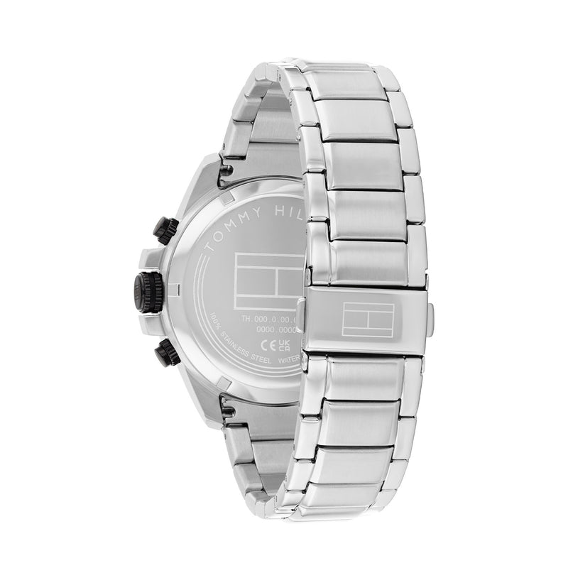 Tommy Hilfiger Jameson Montre Pour Homme Argentée et Bleue TH1792198-zoom-