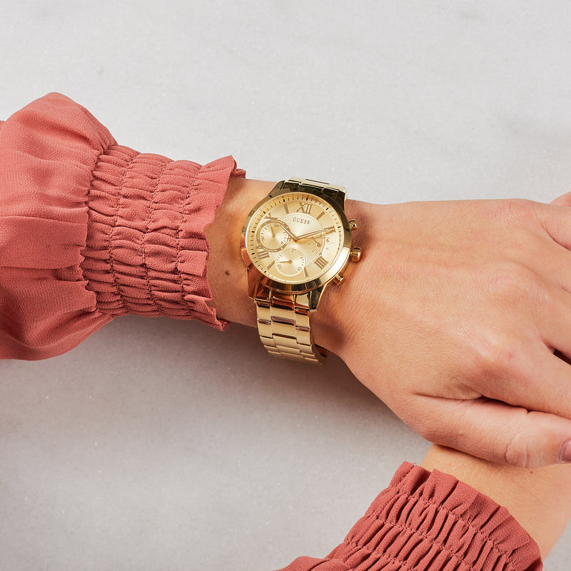 GUESS Femmes Montre Or W1070L2-zoom-