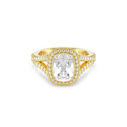 Swarovski Bague Una Angelic Cushion couleur or 5762630