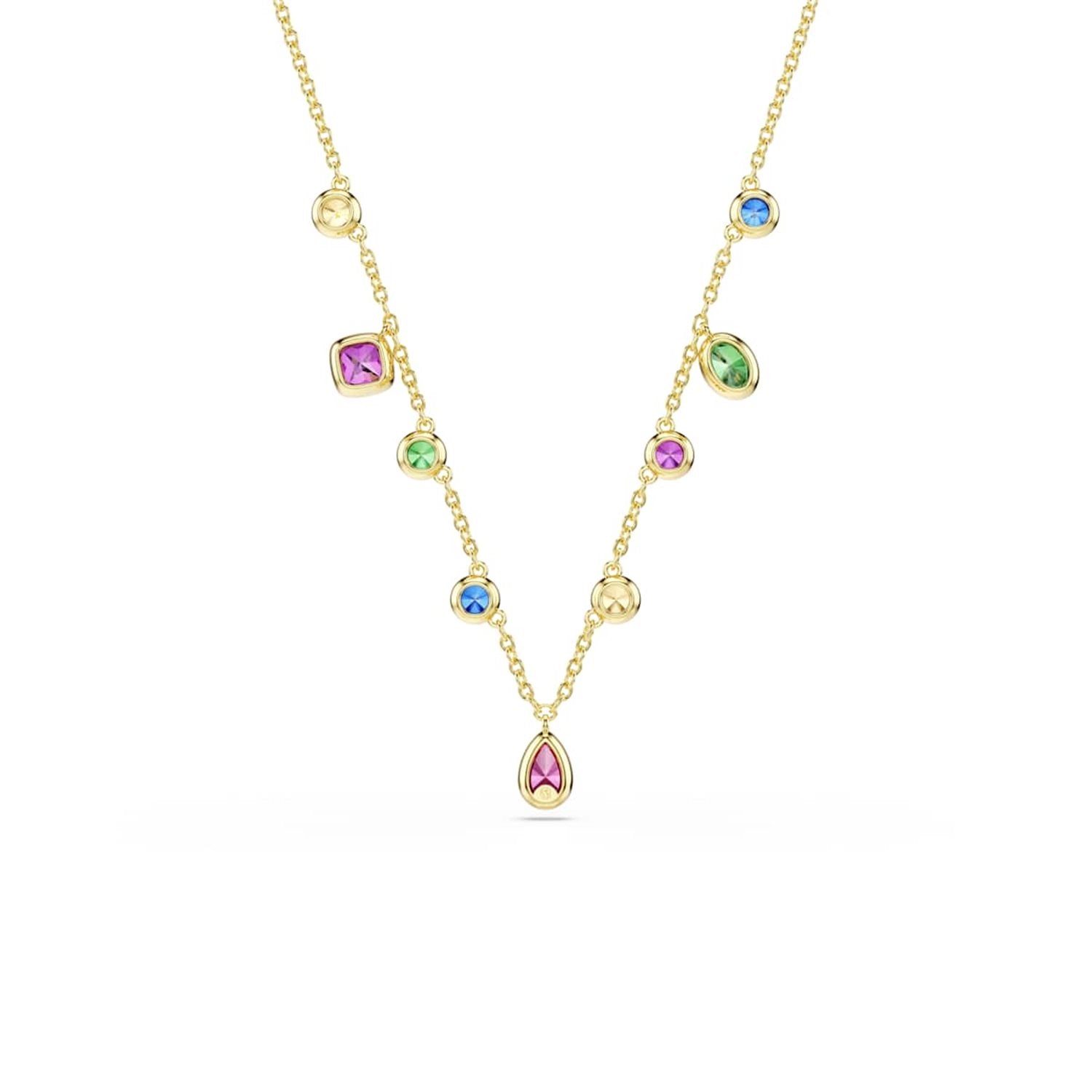 Swarovski Imber Organic Gold-Tone Multicolour Necklace 5753274