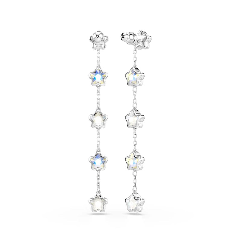 Swarovski Boucles d'oreilles Chroma Stars argentées 5754184-zoom-