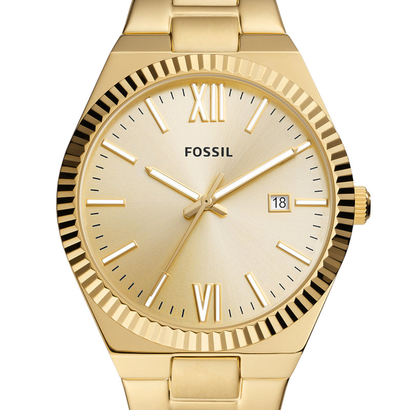 Fossil Scarlette Femmes Montre Or ES5299-zoom-