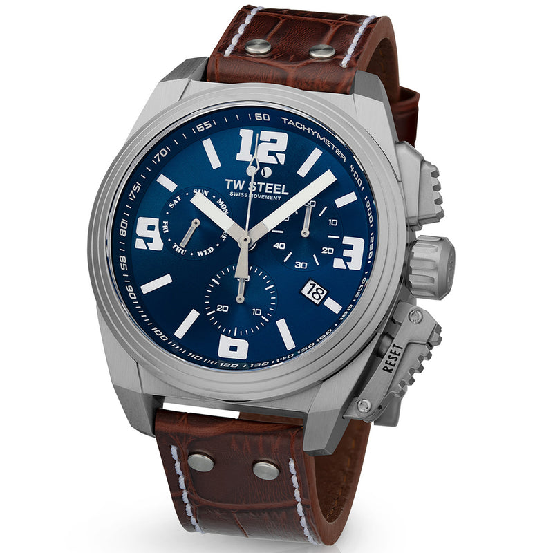 TW Steel Swiss Canteen Blue Men's Watch 2002-TW1113-zoom-