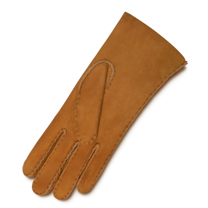 Isabel Bernard Honoré Gants en cuir d'agneau Zenia Cognac IB67003-336-7-zoom-