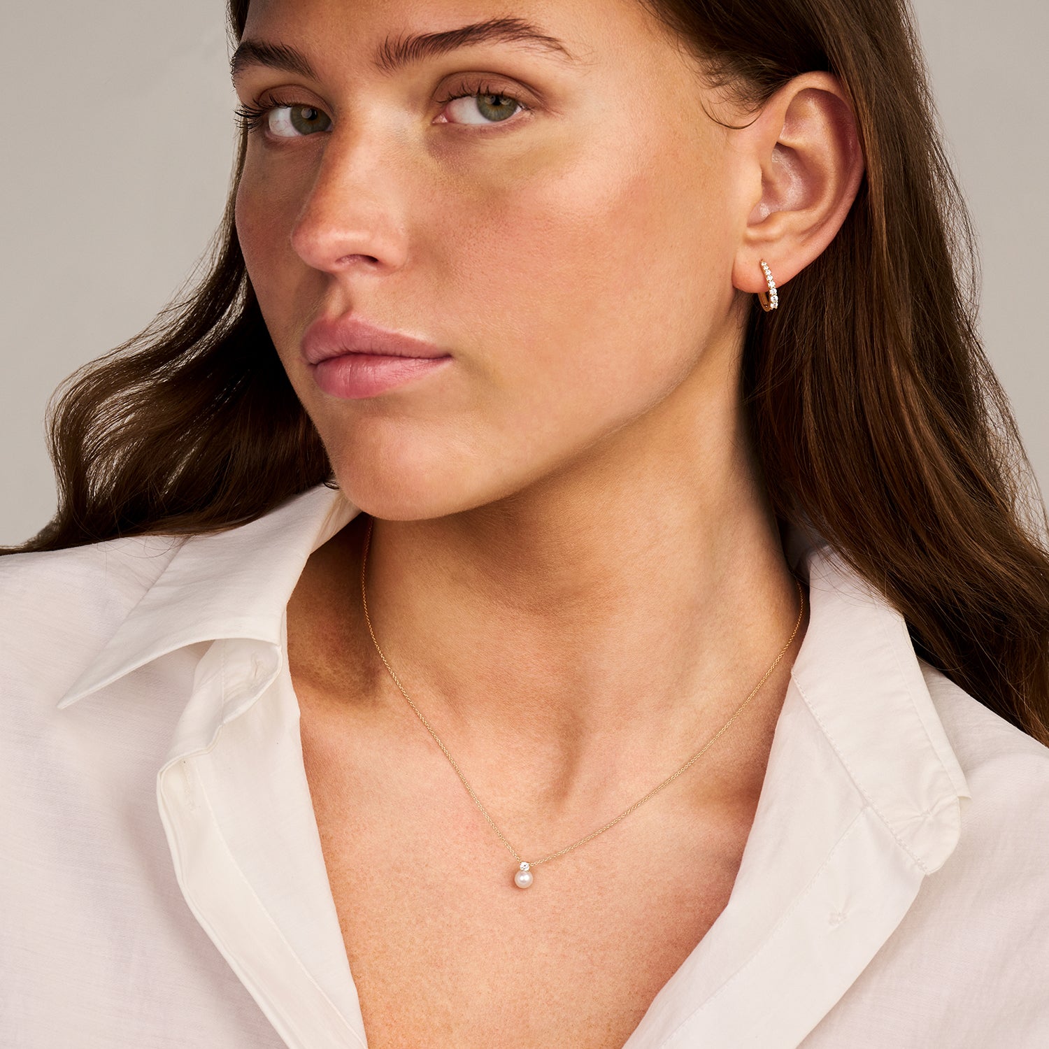 Blush 14 karat gold Necklace 3163YPW