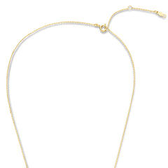 Violet Hamden Venus 925 Sterling Silver Gold-coloured Necklace with Birthstone VH340010-MAR