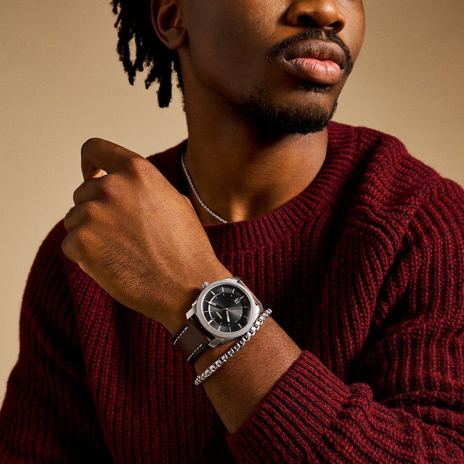 Fossil Machine Men's Watch FS6081SET